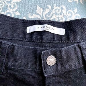 Givenchy Men’s Black Button Fly Jeans size 36